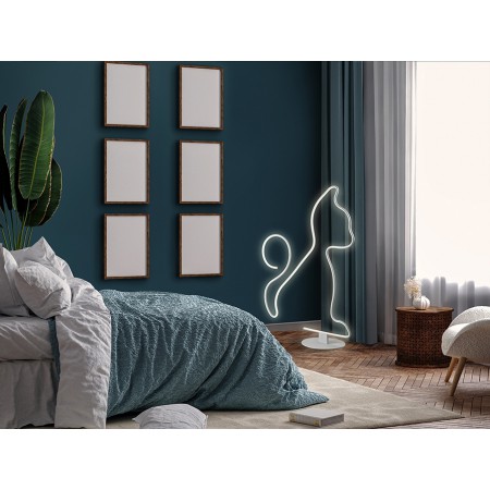 лампион / правостояща лампа 503792 CAT - WHITE FLOOR LAMP - Изображение 1