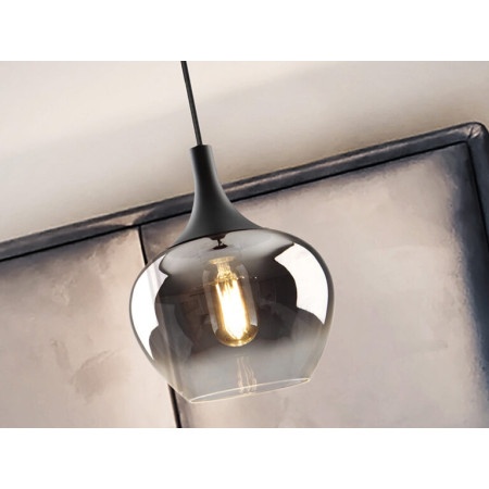 пендел 614023 OPAZ-LAMP 1L BLACK/SMOKE D19 - Изображение 2