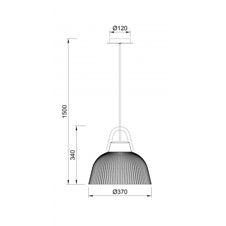 пендел, външна лампа 6211 GREY ANTHRACITE / WHITE SHADE 1 x E27 max. 20 - Изображение 4