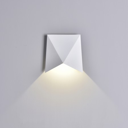 аплик, външна лампа 6526 LED 8W/3000K WHITE Outdoor - Изображение 1