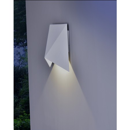 аплик, външна лампа 6526 LED 8W/3000K WHITE Outdoor - Изображение 2