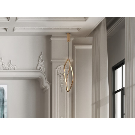 пендел 690355 ADELE - SMALL ROSE GOLD LAMP - Изображение 3