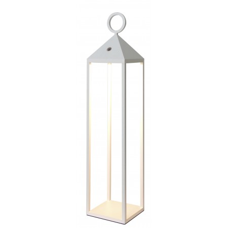 външна лампа ^6906 WHITE LANTERN PORTABLE LARGE OUTDOOR IP54 2,