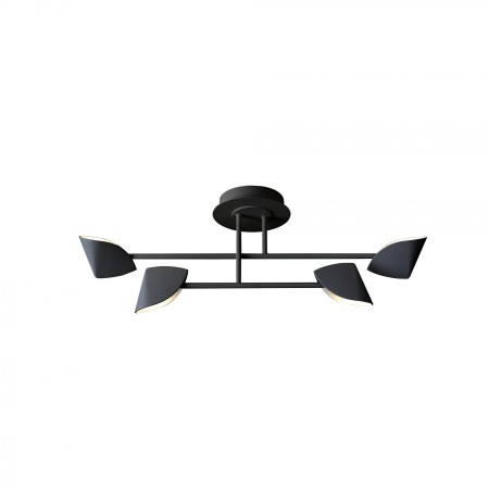 плафон 7582 Black 30W 3000K 2100lm CAPUCCINA