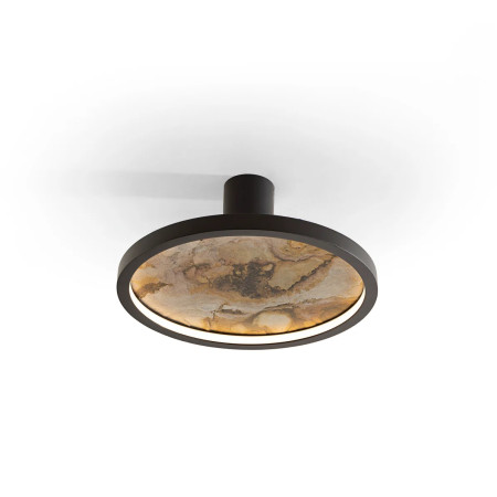 плафон, аплик 803641 STONE- WALL LAMP LED CCT-BLACK D30