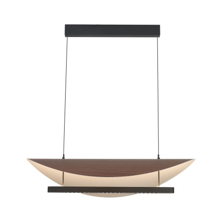 полилей 9656 Pend 40W/3000K Walnut+Negro ABISAL