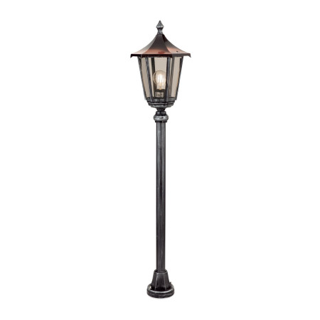 външна лампа AL 11K/82514/A schwarz-silber -Hohe1.16m