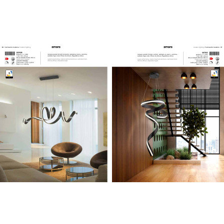 полилей 227513 AMARA - VERTICAL LAMP - MATT BLACK - Изображение 5