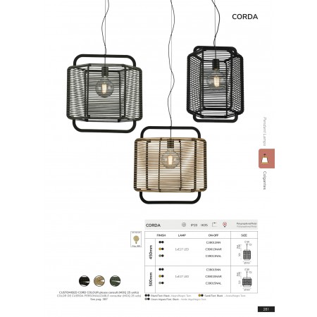 пендел C39013NAL (Pendant/35cm Green Algae) - Изображение 4