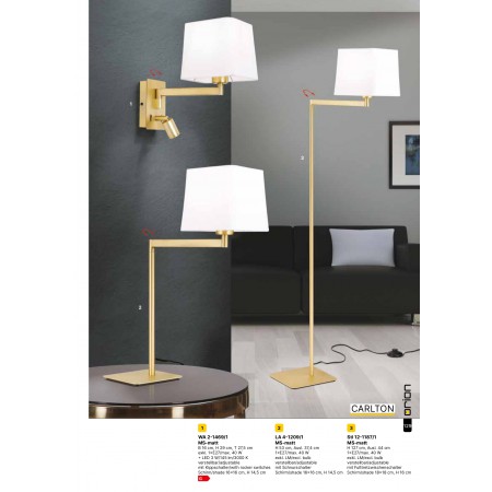 настолна лампа LA 4-1209/1 MS-matt    (1xE27) - Изображение 6