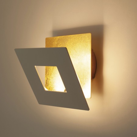 аплик 8120 LED WAL LAMP 24W 3000K BLACK +GOLD - Изображение 1