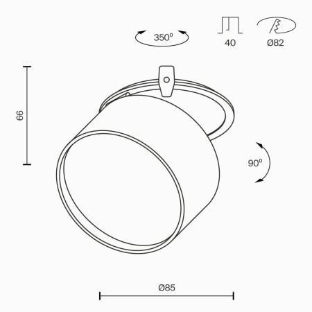 луничка / луна DL024-12W-DTW-BMG - Изображение 8