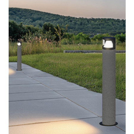 външна лампа E411 OUTDOOR BOLLARD LED LIGHT 10W 3000K NATURAL C - Изображение 2