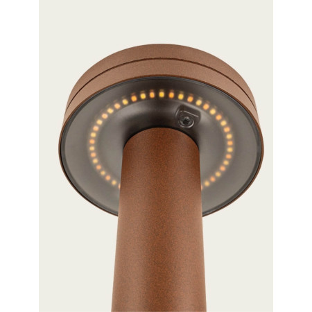 външна лампа E466 OUTDOOR BOLLARD LED LIGHT 12W 2200K-4000K DAR - Изображение 1