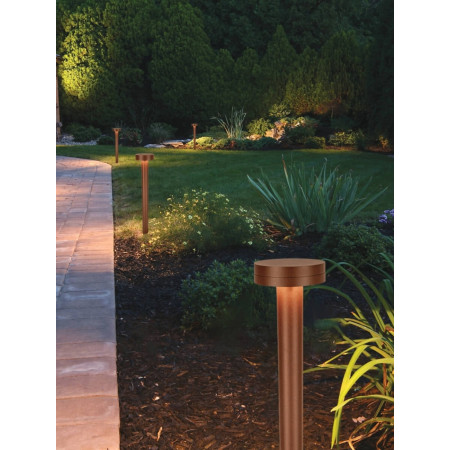 външна лампа E466 OUTDOOR BOLLARD LED LIGHT 12W 2200K-4000K DAR - Изображение 2