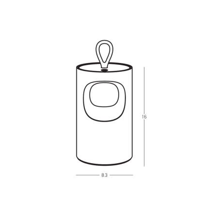 настолна лампа, външна лампа E483 OUTDOOR PORTABLE TABLE LAMP LED 2W 2700K TOUC - Изображение 1