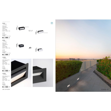 аплик, външна лампа 9030819 - Изображение 5