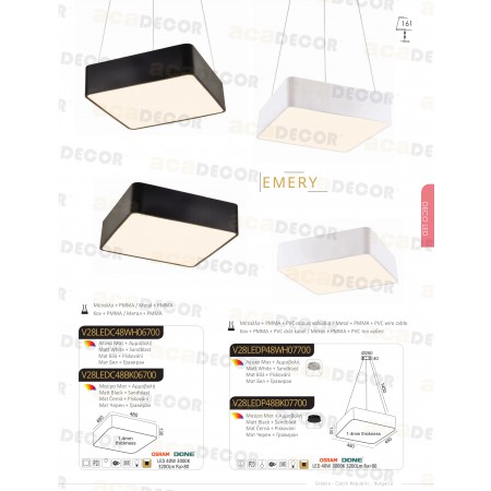 плафон V28LEDC48WH - Изображение 2