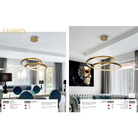 полилей 165839D ETERNITY - LAMP GOLD LEAVES ?97 DIMMABLE - Изображение 5