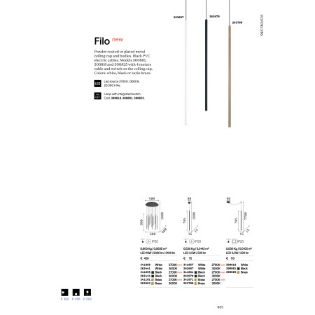 полилей FILO SP12 BIANCO 2700K - Изображение 2