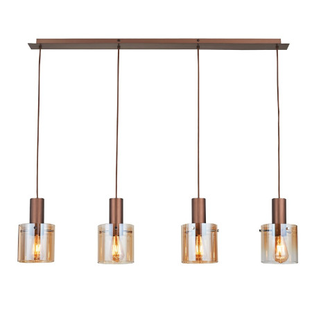 полилей 12999 I3 - VENIZE - LAMP 4L COPPER-AMBER
