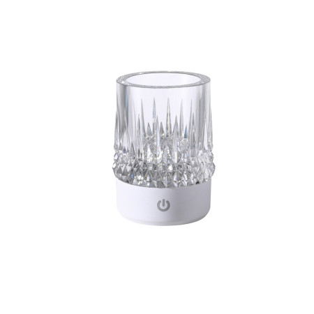 настолна лампа 9086 Mat White 1W 3000K 85lm DC 3.7V / 1A LAX