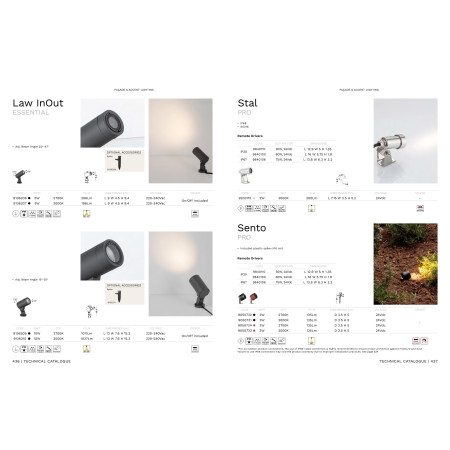 външна лампа, спот лампа 9203115 - Изображение 4