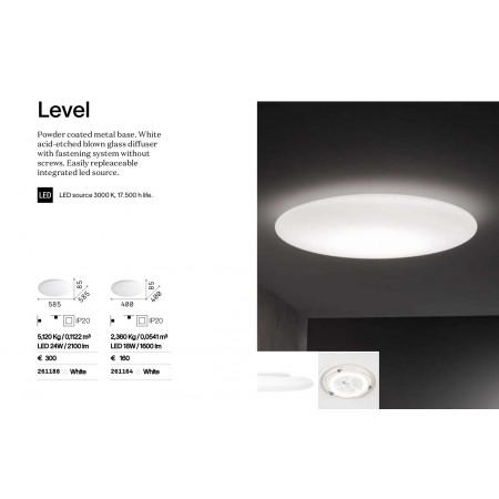 плафон LEVEL PL D60 - Изображение 5
