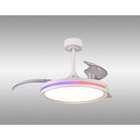 плафон 8728 L?mpara LED 50W Fan 30W Black - Изображение 3