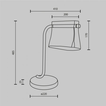 настолна лампа MOD170TL-L8BS3K - Изображение 10