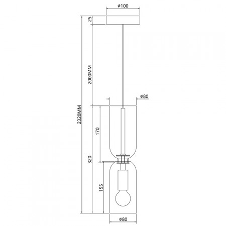 пендел MOD177PL-01G - Изображение 4