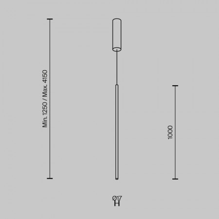 пендел MOD246PL-L24BK1 - Изображение 3