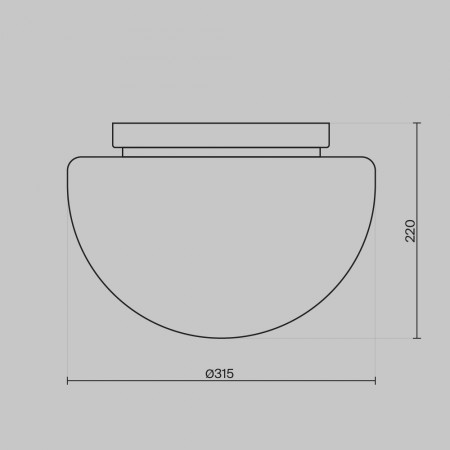 плафон MOD270CL-01G - Изображение 5
