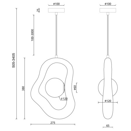 пендел MOD380PL-01W - Изображение 5