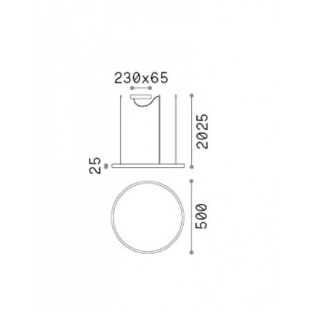 полилей ORACLE SLIM SP D050 ROUND 2700K ON-OFF WH - Изображение 2