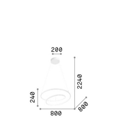 полилей OZ SP D80 ON-OFF BIANCO 2700K - Изображение 1