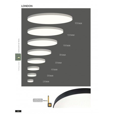 плафон P3760120B (Ceiling lamp/120cm LED 3000K White) - Изображение 5