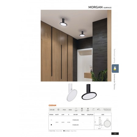плафон P384610B (Ceiling   LED 3000K White) - Изображение 3
