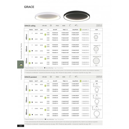 полилей C384831N (Pendant/78cm LED 4000K Black) - Изображение 4
