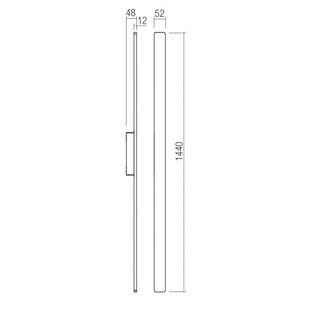 аплик, външна лампа 90433 - Изображение 3