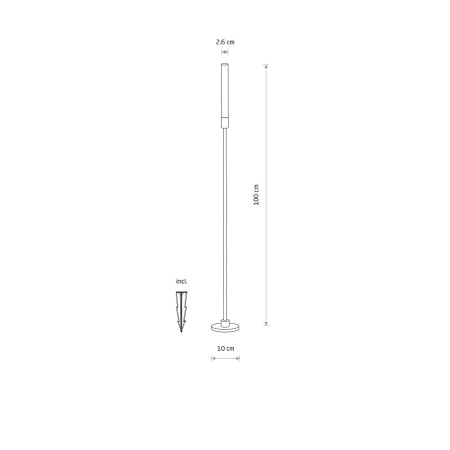 външна лампа 11545 ZOLA LED M - Изображение 4