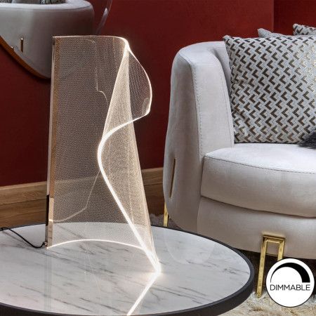 настолна лампа 609432 VELOS II - ROSE GOLD TABLE LAMP - Изображение 2