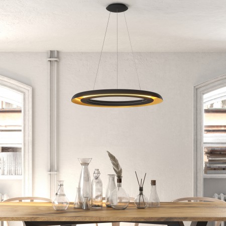 полилей C3740190NO (3740/70 60W/3200K Black/Gold Pendant) - Изображение 3