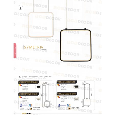 пендел V30LEDP30BK - Изображение 4