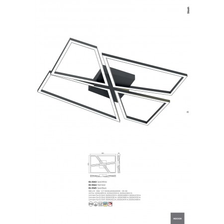плафон 01-3545 - Изображение 2