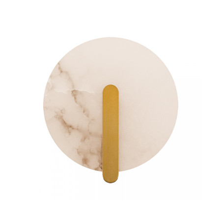 аплик 2552 WALL LED LIGHT 5W 3000K ALABASTER - BRASS