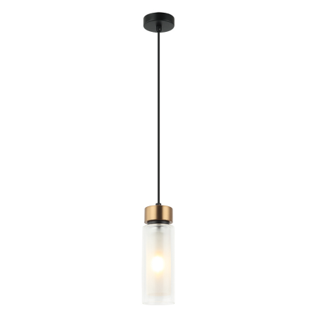 пендел 22137 PENDANT E14 SANDY BLACK-ANTIQUE BRASS