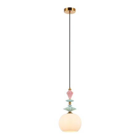 пендел 22079 PENDANT LAMP E27 MAX 40W OPAL GLASS ANTIQUE