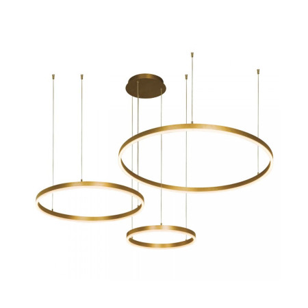 полилей 1956-D PENDANT LIGHT LED 126W 3000K BRUSHED GOLD D