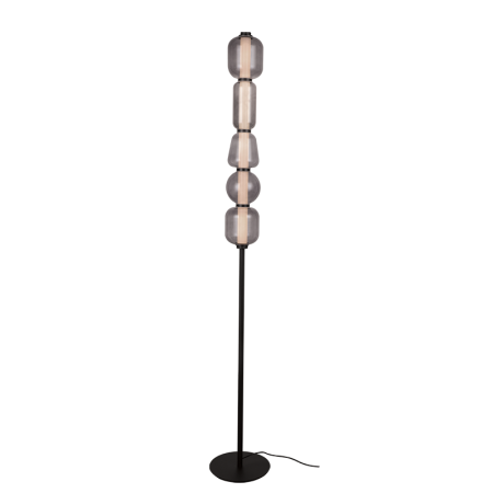 лампион / правостояща лампа 23064 FLOOR LED LIGHT 17W 3000K METAL-GLASS, BLACK